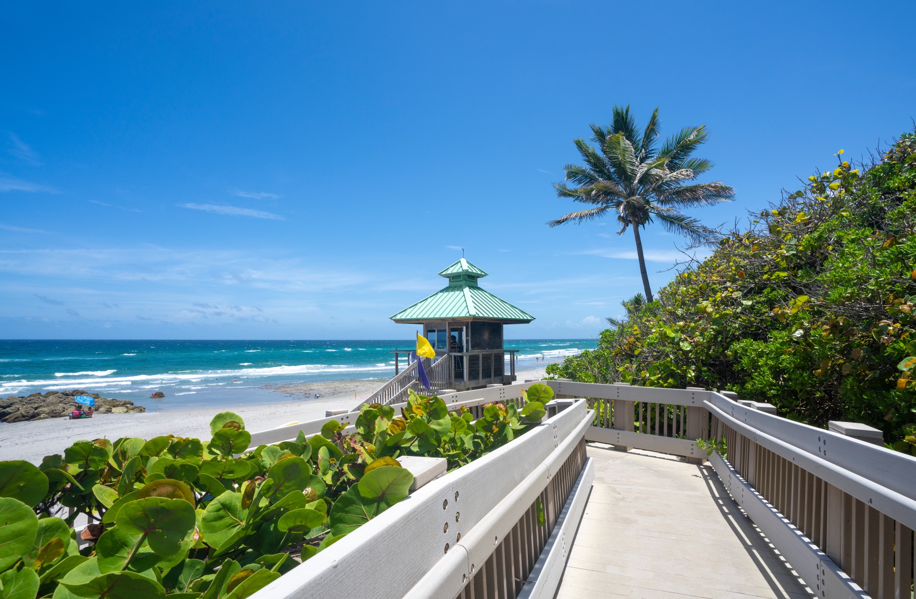 Boardwalk at Red Reef Park in Boca Raton, Florida
